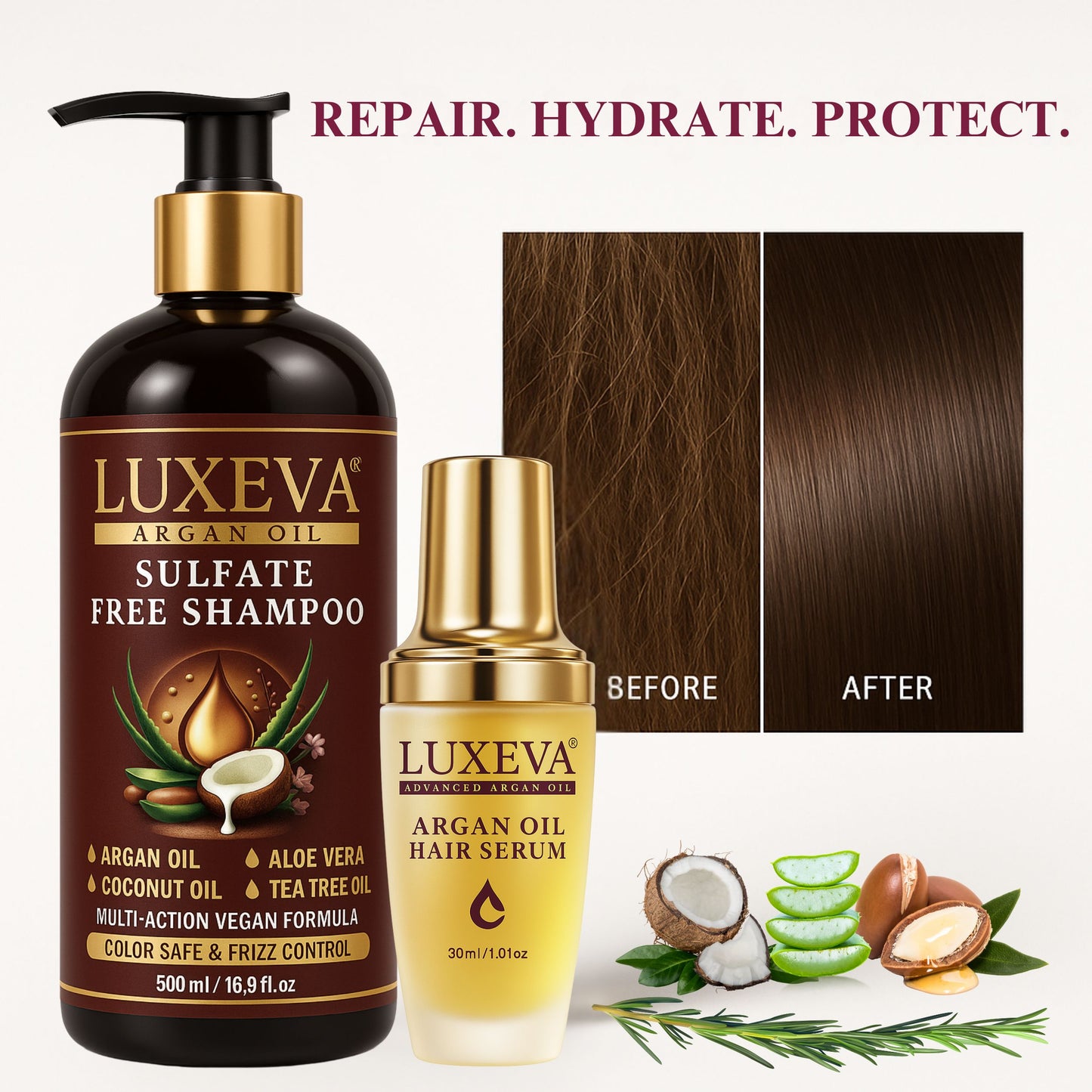 3-in-1 Argan Oil Repair & Shine Set