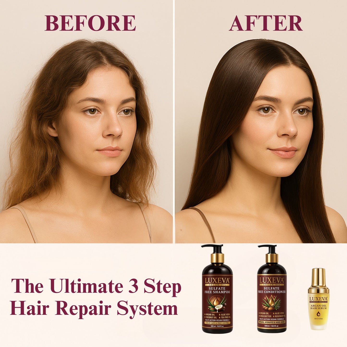 3-in-1 Argan Oil Repair & Shine Set