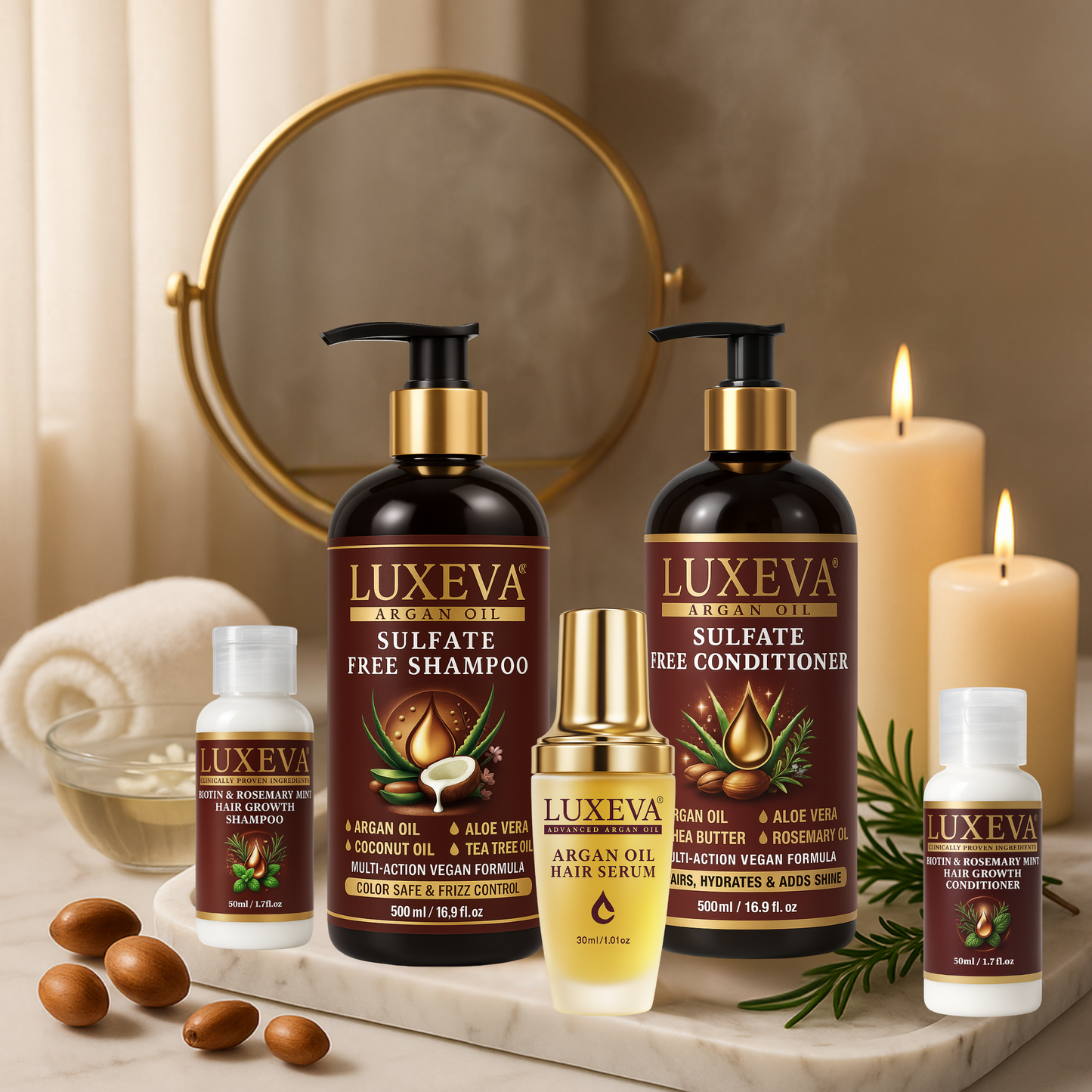 3-in-1 Argan Oil Repair & Shine Set