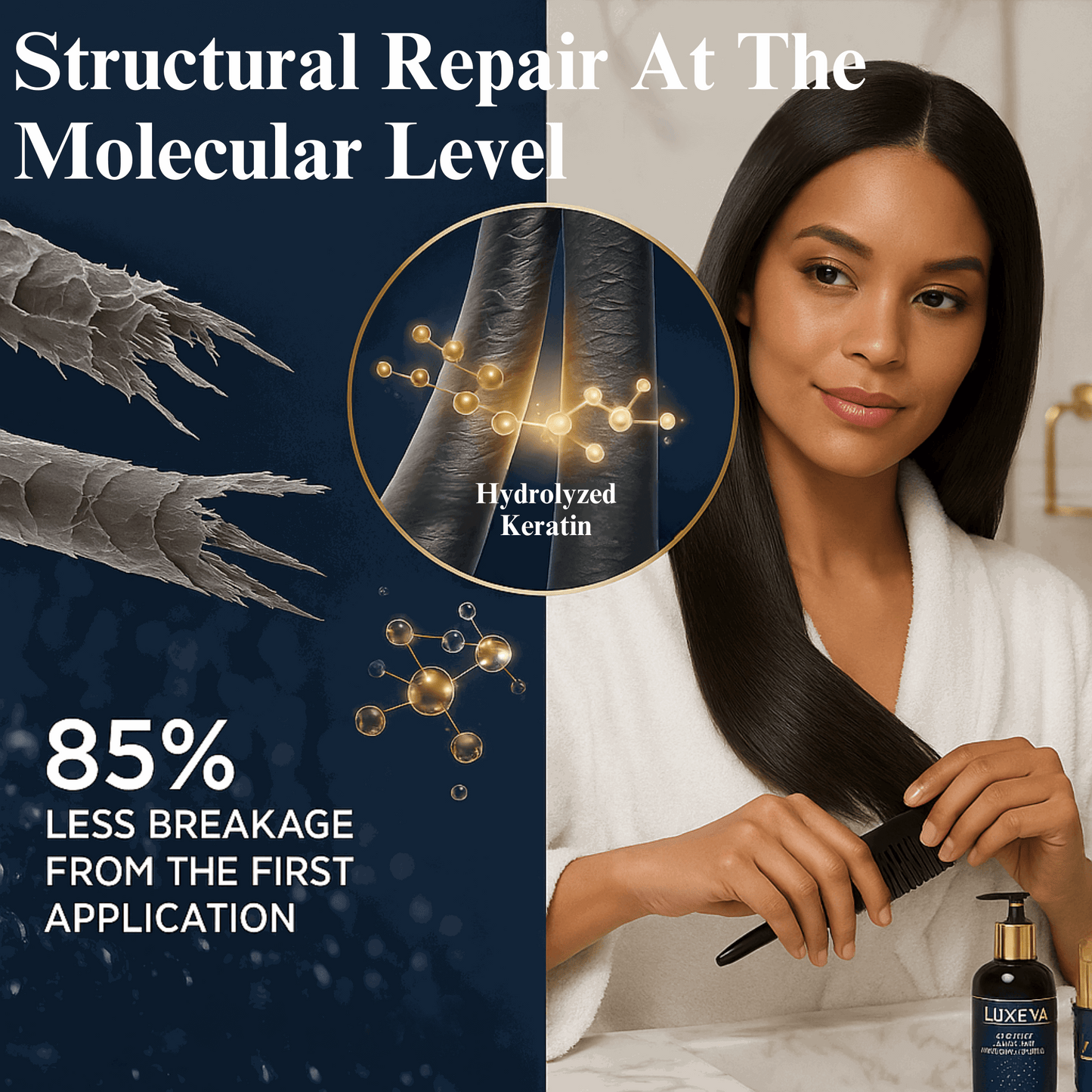 Imperial Caviar Anti Aging Gray Hair Shampoo & Conditioner - how it works