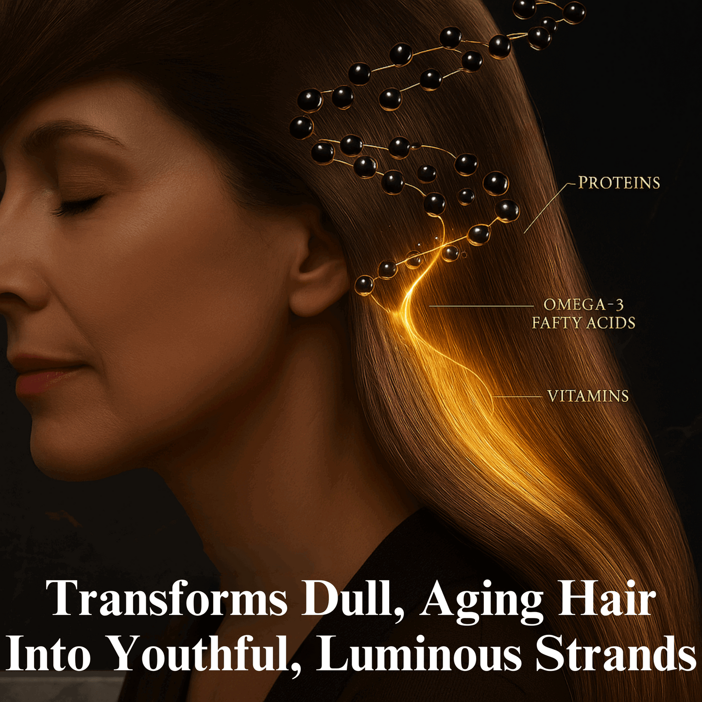 Imperial Caviar Anti Aging Grey Hair Shampoo & Conditioner - how it works
