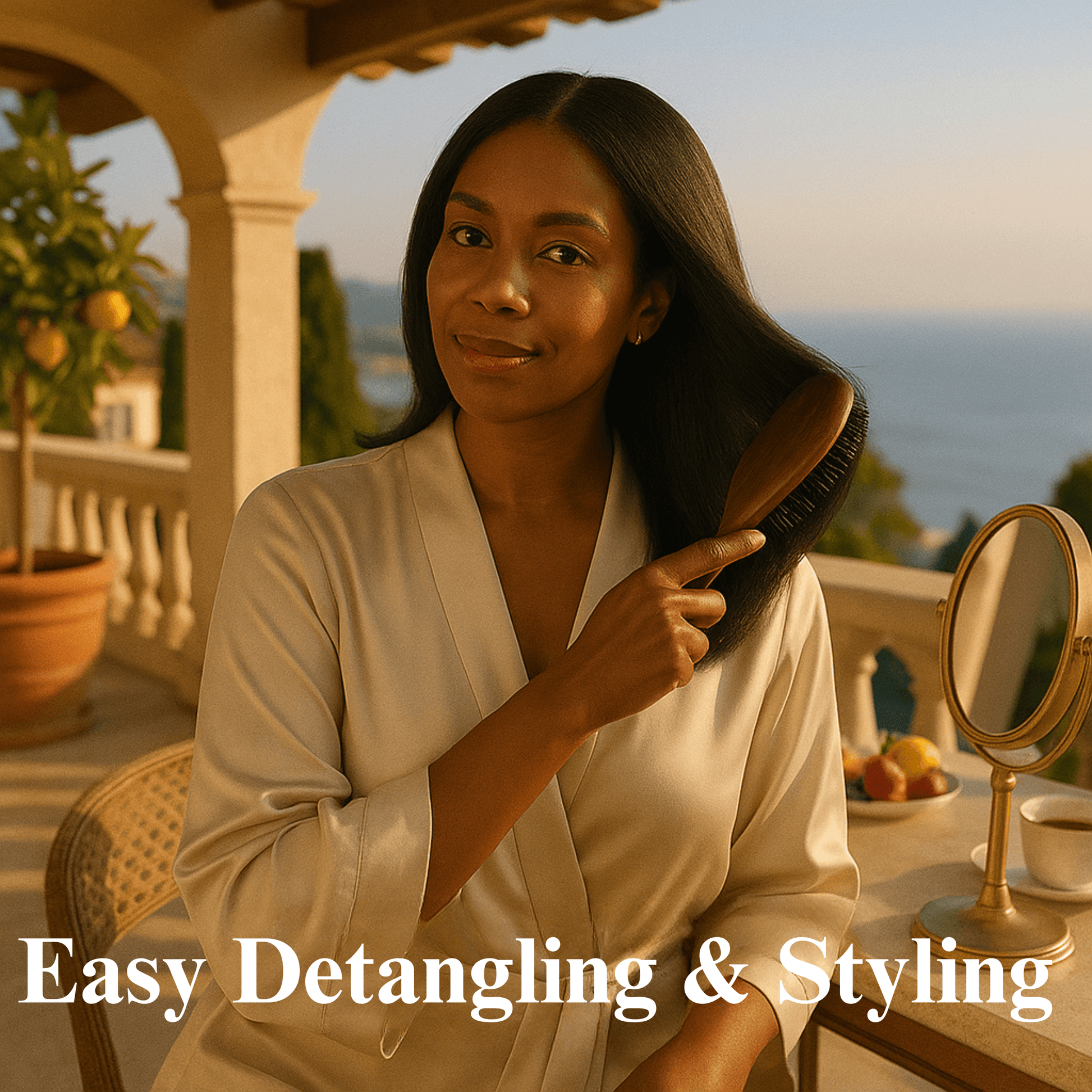Soft & silky hair