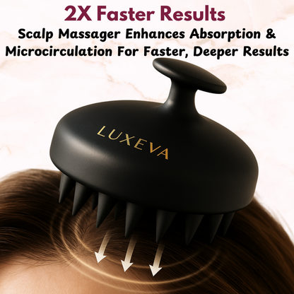 GROWLUX Hair Growth & Scalp Ritual Set - LUXEVA
