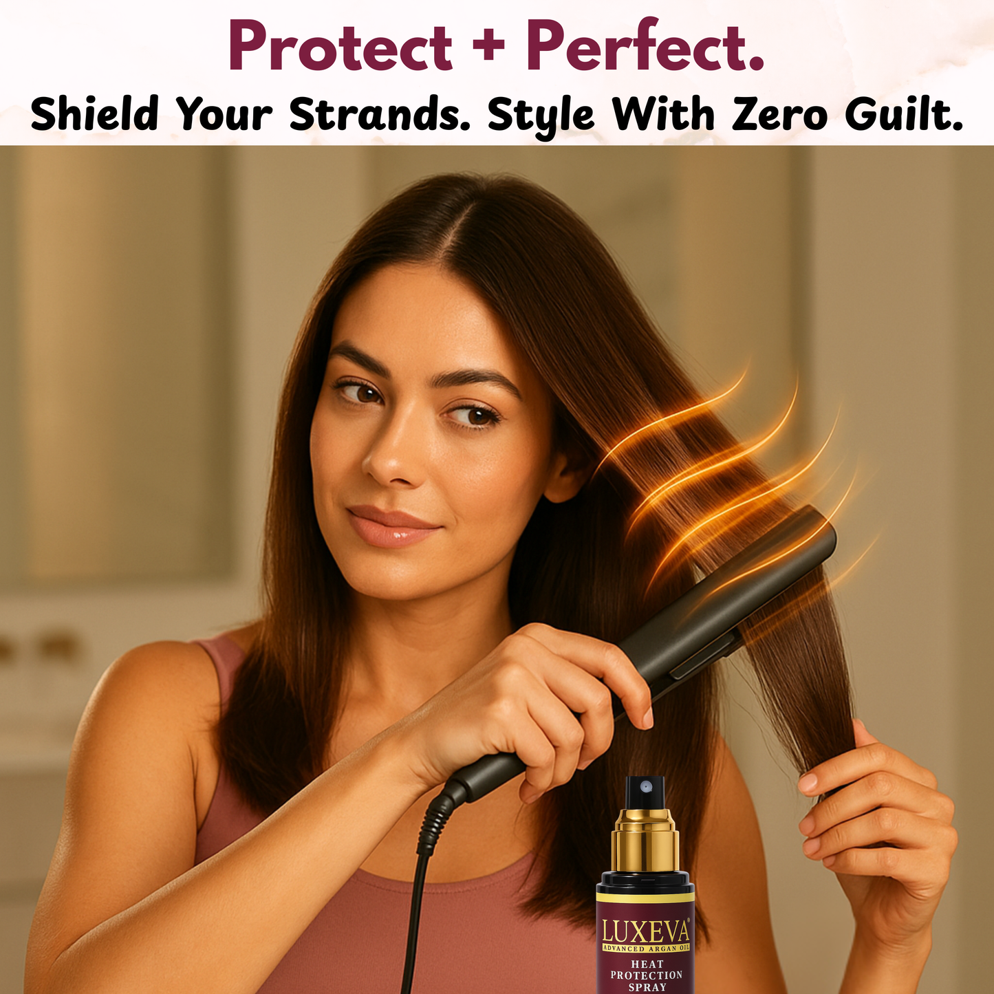 Argan Oil Heat Protection & Shine Repair Set