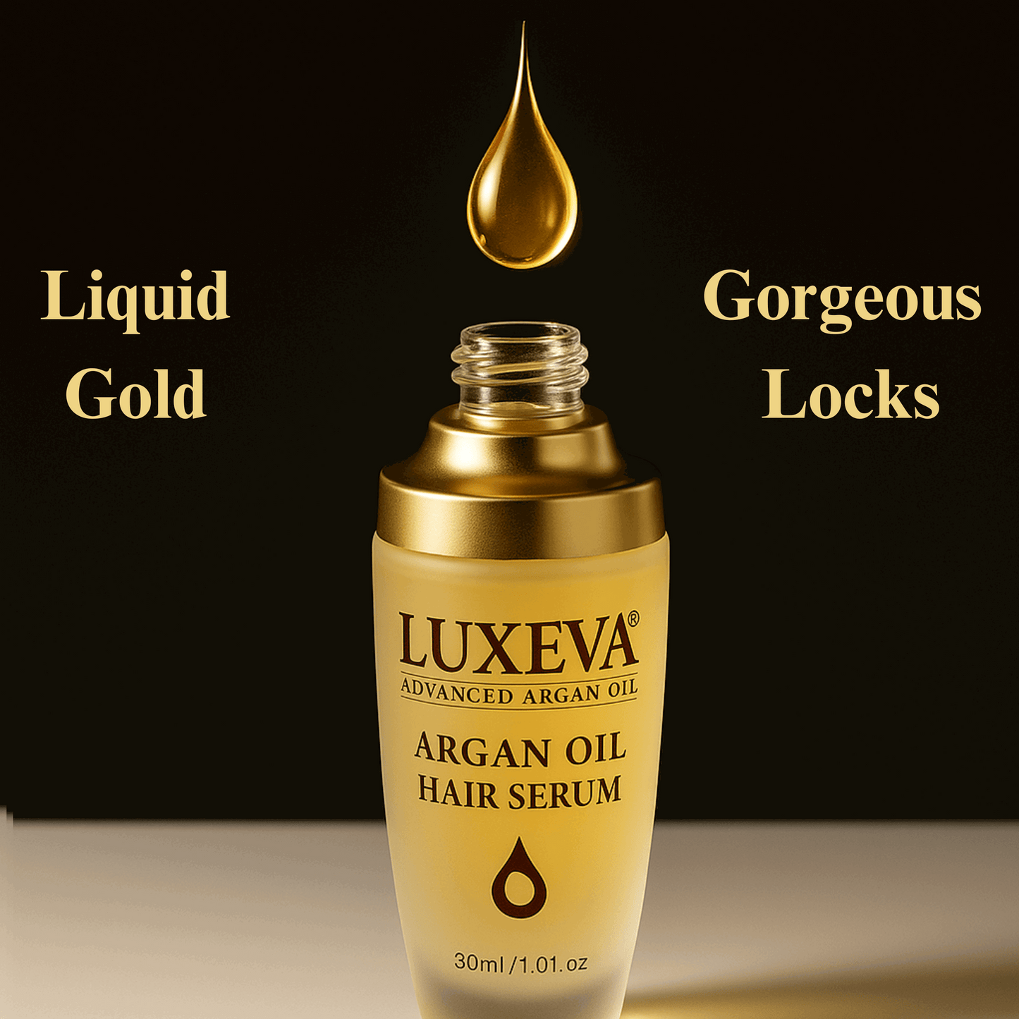 LUXEVA Argan Oil Hair Serum - Liquid Gold
