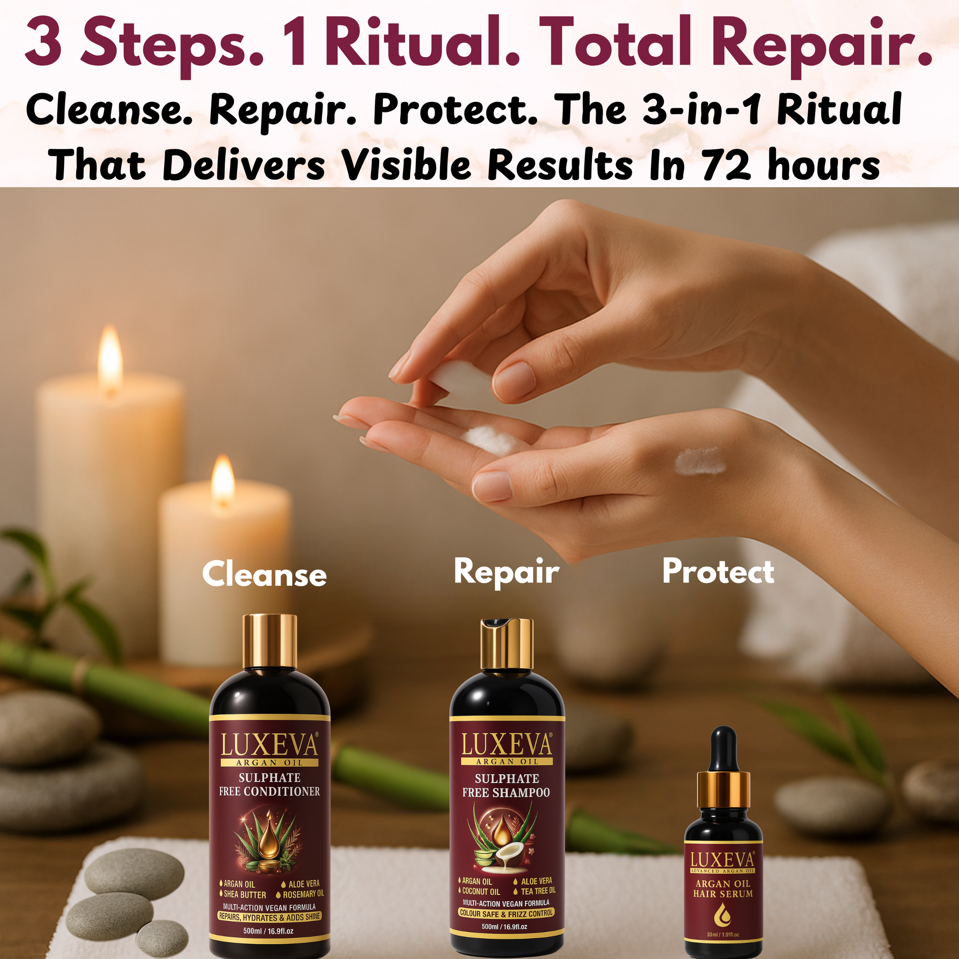 3 Step Repair & Shine Ritual